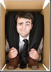 contortion business manager in box ready to travel